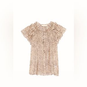 Ulla Johnson Leopard Ikat Dot top